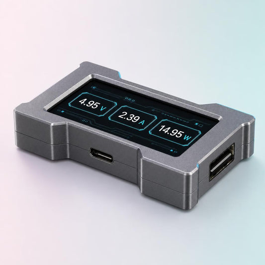 Hub USB Nyxel, vista isométrica