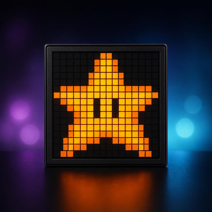 Pantalla Pixel Art LED RGB, vista frontal